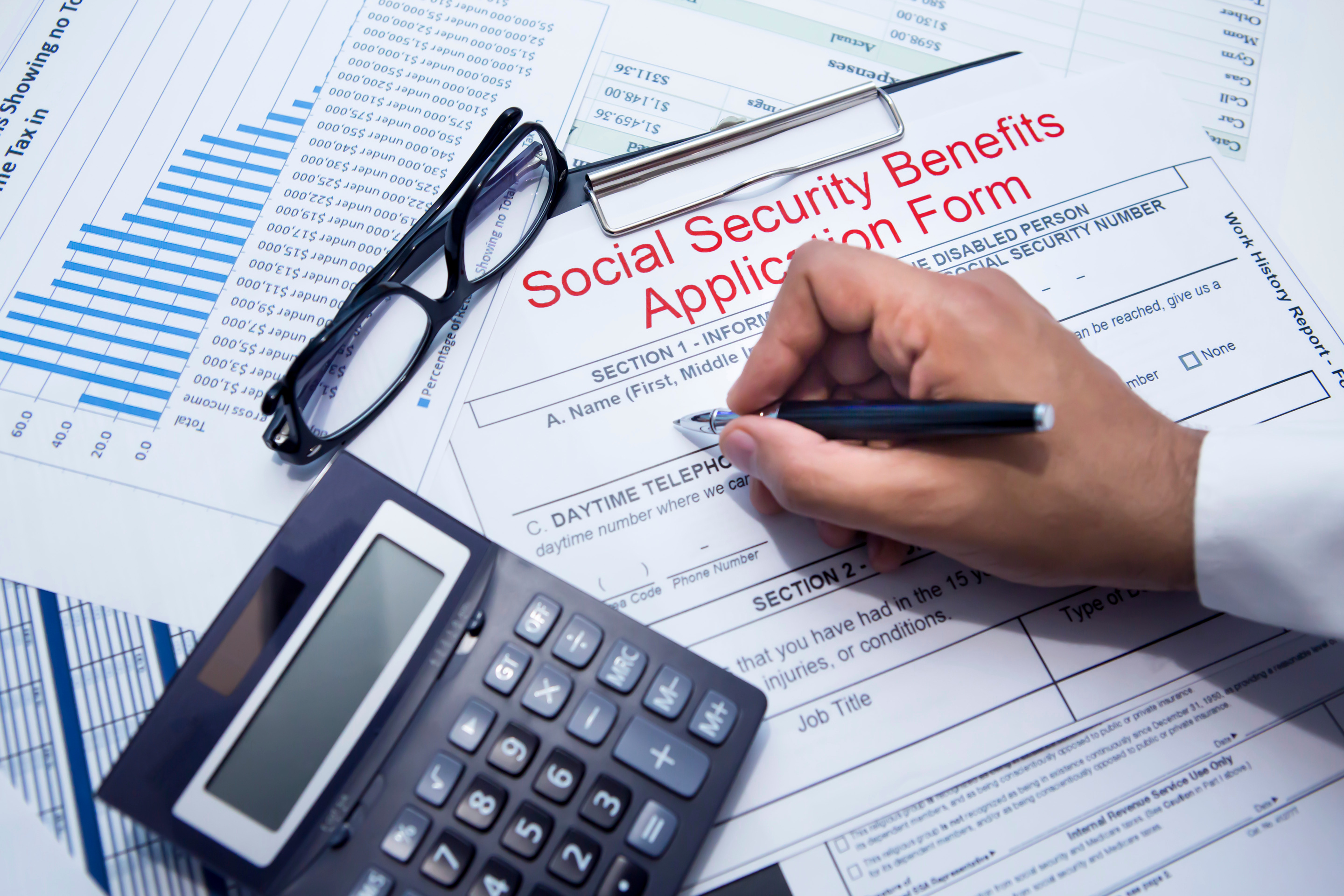 Social Security Benefits Application Form